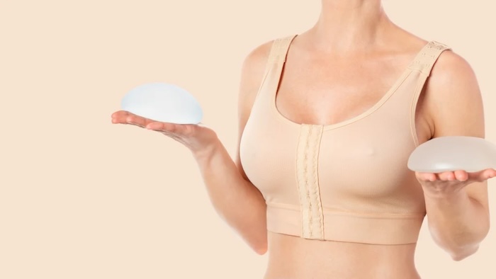 Nâng ngực túi giọt nước nội soi đường nách